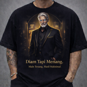 Gunungmas88 Kaos Black Full Print Boss Hasil Max